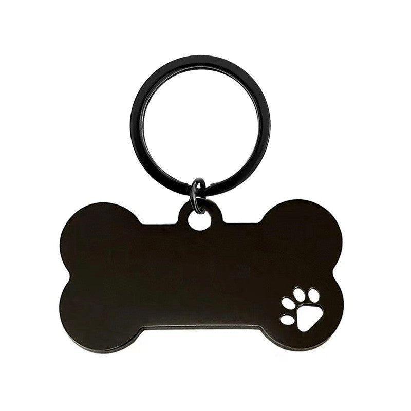 Metal Iron Fang Bone Minimalist Keychain