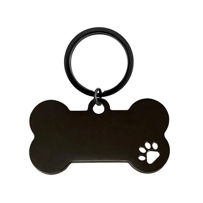 Metal Iron Fang Bone Minimalist Keychain
