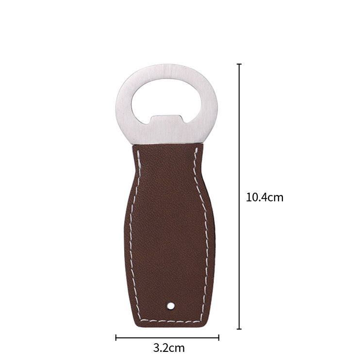 Retro Leather Bottle Opener