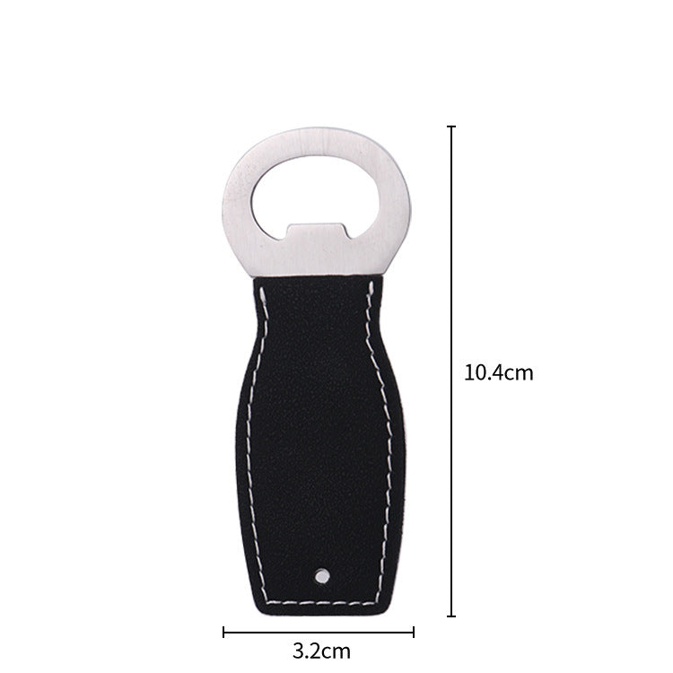 Retro Leather Bottle Opener