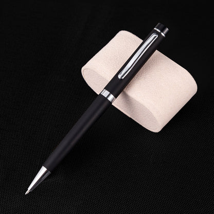 Pure Color Handwriting Stylus Twist Metal Pen Slim Twist Pen W/ Clip