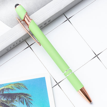 Ellipse Softy w/Stylus Laser Engraved Metal Pen