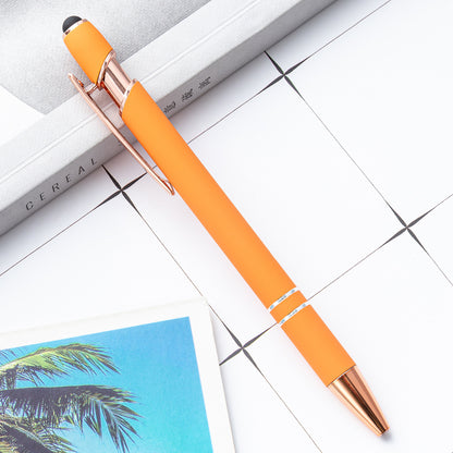 Ellipse Softy w/Stylus Laser Engraved Metal Pen