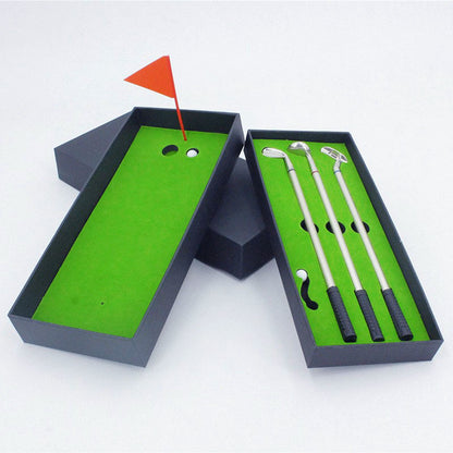 Portable Creative Mini Golf Ballpoint Pen Sets