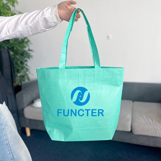 RPET Custom Tote Bag 18 x 15 x 5"