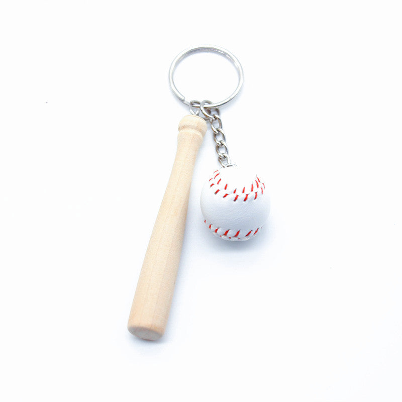 Mini Baseball Keychain