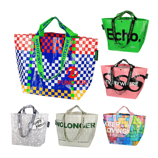 Super Lager Capacity Shopping Commuting Swimming PP Bag