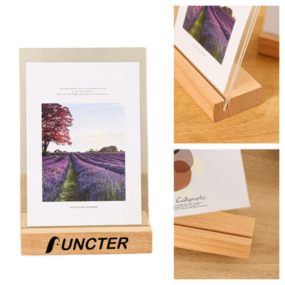 Vertical Acrylic Photo Frame 6"