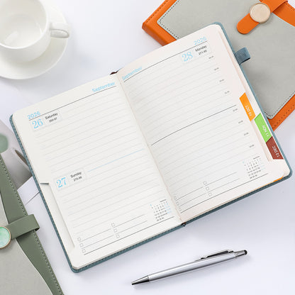 A5 Hardcover Leather Notebook