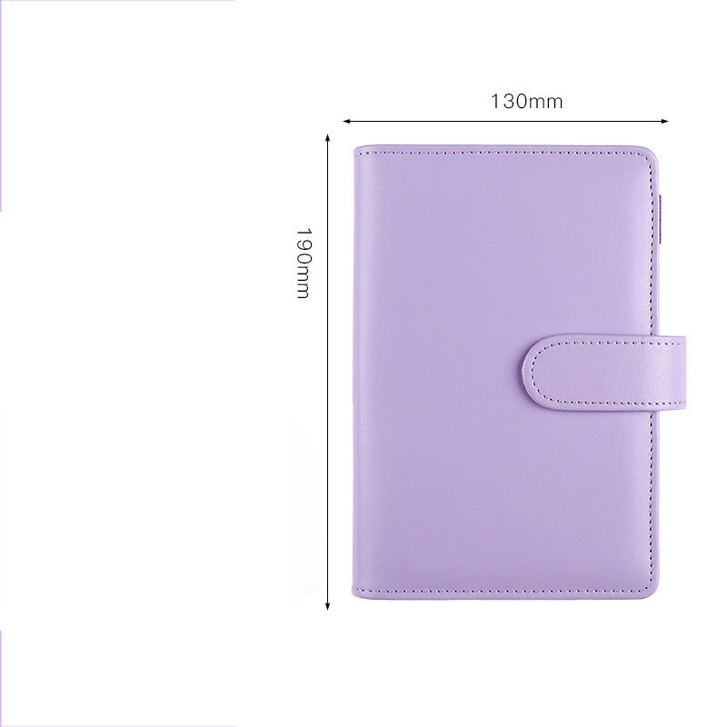 Magnetic PVC A6 Notebook