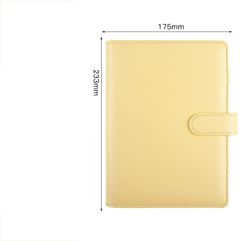 Magnetic PVC A5 Notebook