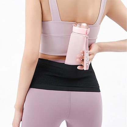 Multifunctional Knit Breathable Concealed Waist Bag For Women Men Outdoor Activities(L)