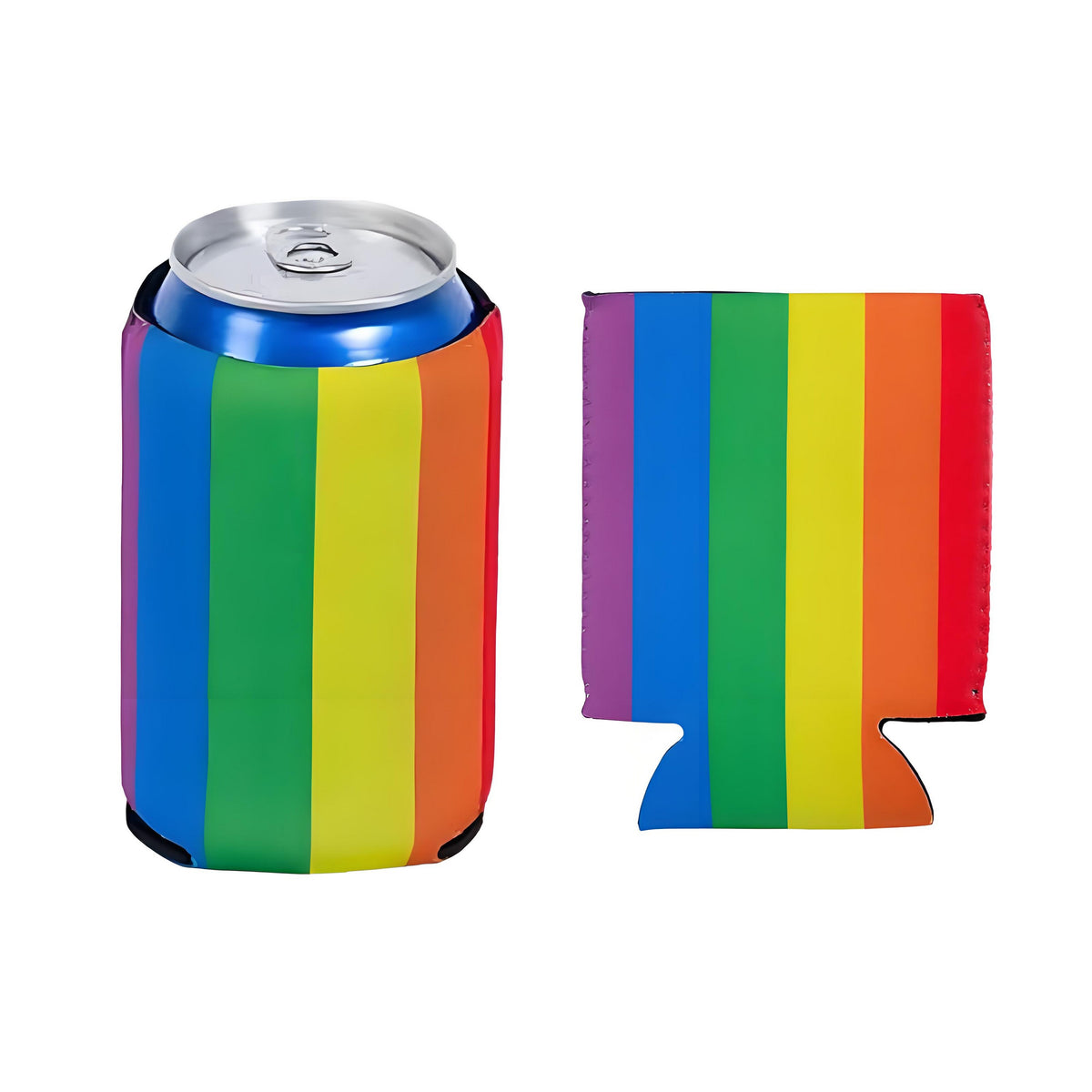Rainbow Can Cooler Sleeve