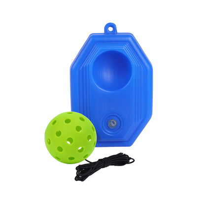 Pickleball Rebound Trainer with 40 Hole Ball