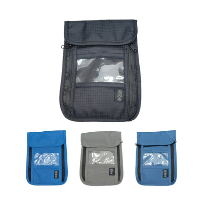 Checkered RFID-Proof Anti-Theft Shoulder Bag For ID Cards