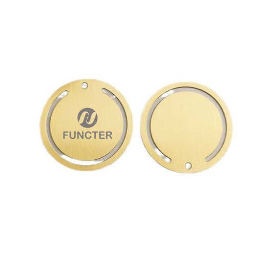 Round Shape Bookmark Book Clasp