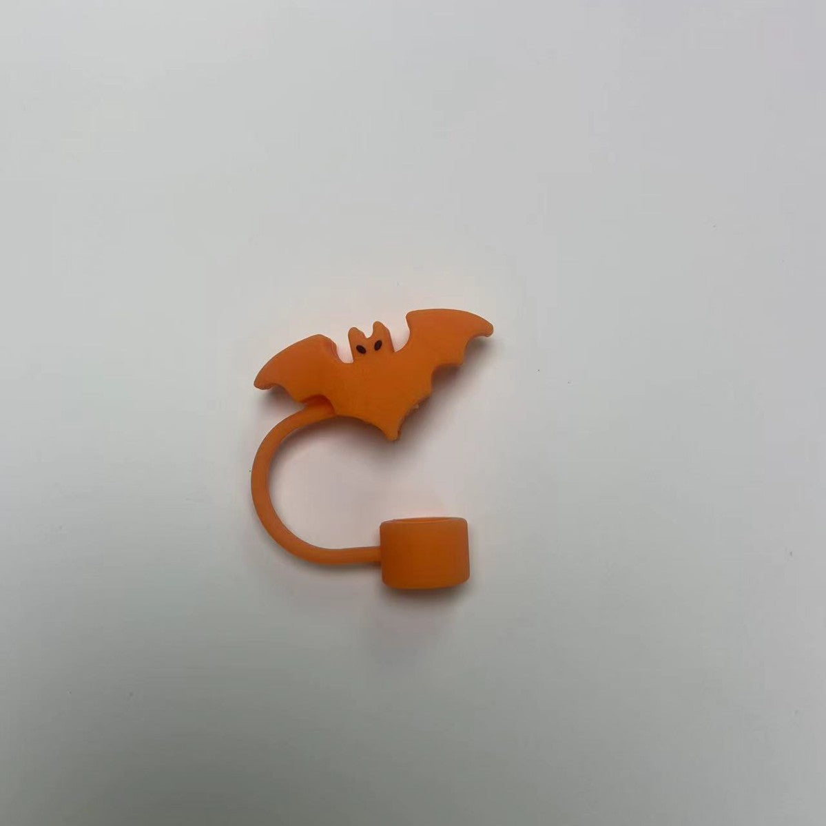 Bat Shape Silicone Straw Covers Cap