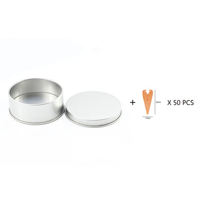 Super Tiny Triangle Stainless Steel Bookmark 50 Pcs In Tin