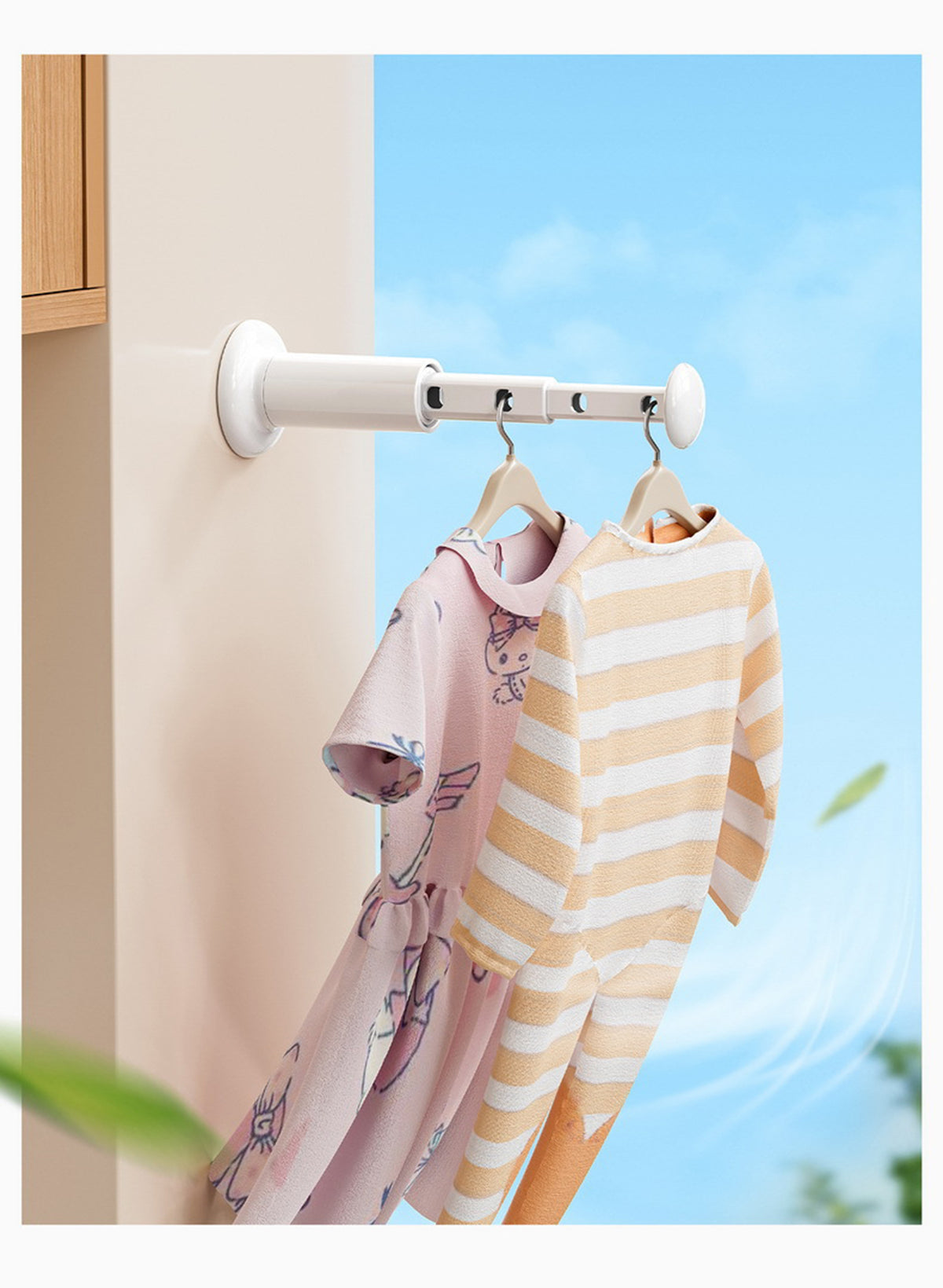 Adhesive Version Hanger Organizer Hanger Storage Rack